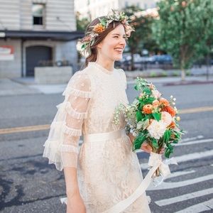 Needle & Thread Boho Wedding Gown